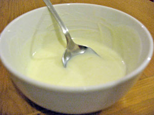 Yoghurt sauce