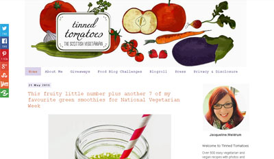 Tinned Tomatoes vegetarian blog