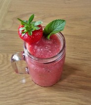 Strawberry and watermelon smoothie