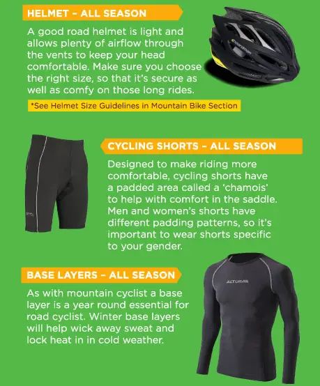 Cycling essentials for comfort and safety