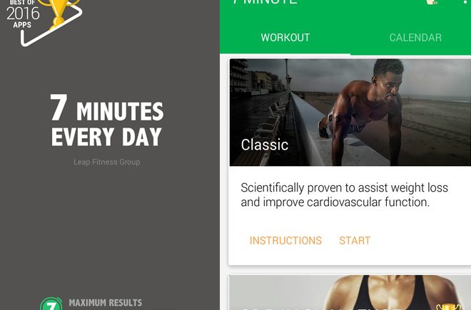 7 minute workout app