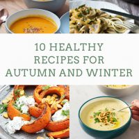 10 healthy recipes for autumn and winter