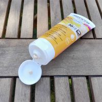 lavera sun cream spf30 - tub open