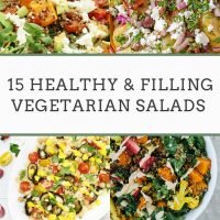 15 Healthy & Filling Vegetarian Salads You'll Actually Want to Eat