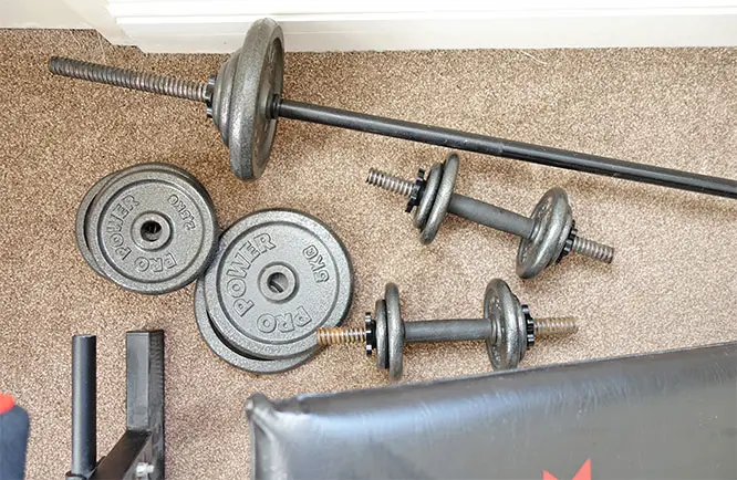 weight training at home