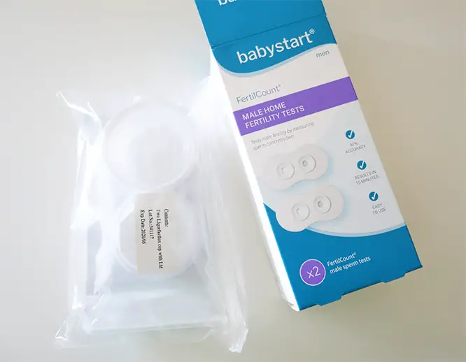 Babystart FertiCount - male fertility test