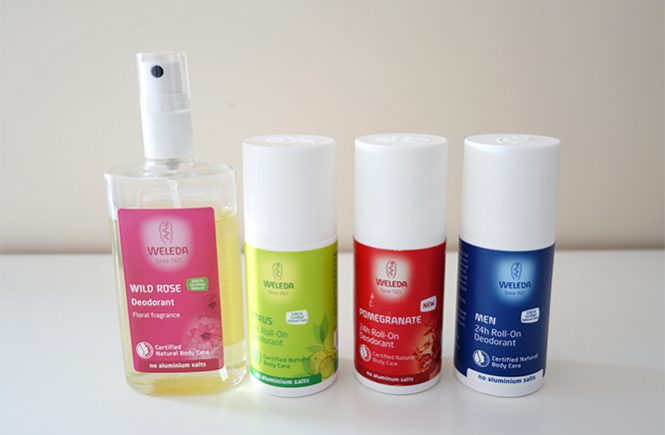 natural deodorants from Weleda