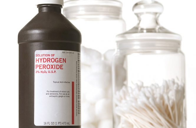 hydrogen peroxide solution
