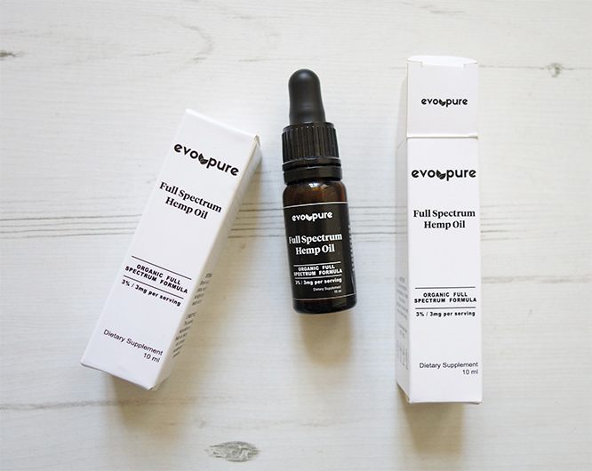 Evopure full spectrum organic cbd oil