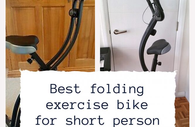 best folding exercise bike for short person
