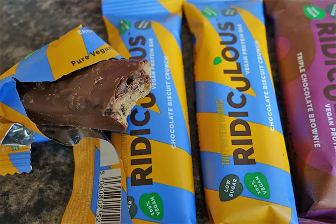 Chocolate Biscuit Crunch Vegan Protein Bar - the Protein Works