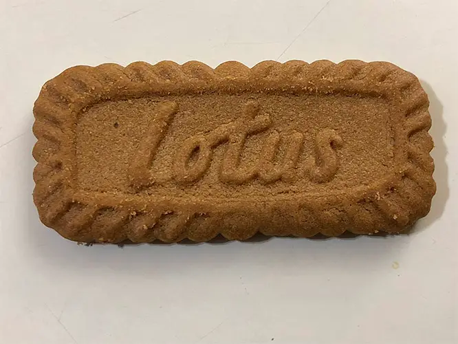 Lotus Biscoff biscuit