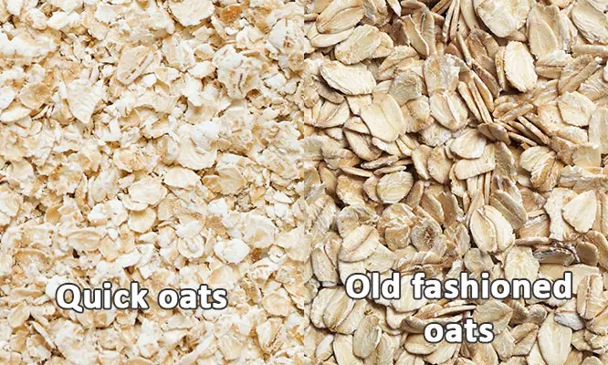old fashioned vs quick oats