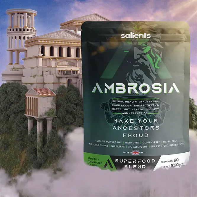 Ambrosia - superfood powder for men
