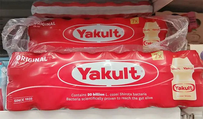 Yakult fermented milk drink