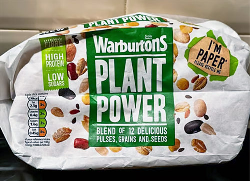 Warburtons Plant Power Low Carb Bread