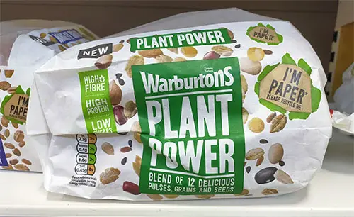 Warburtons Plant Power Lower Carb Bread