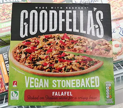 Goodfella’s Vegan Stonebaked Falafel Pizza