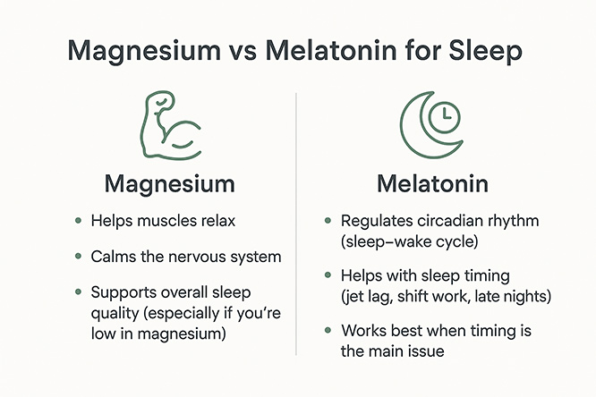magnesium vs melatonin for sleep