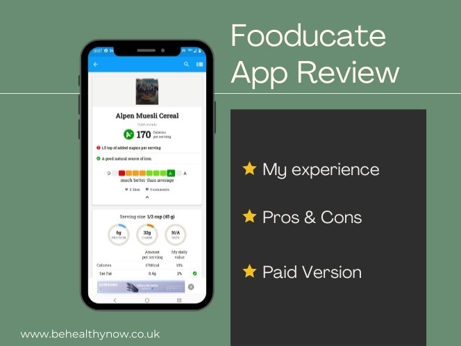 Fooducate app review