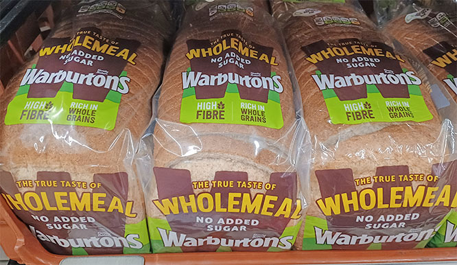 warburtons wholemeal bread