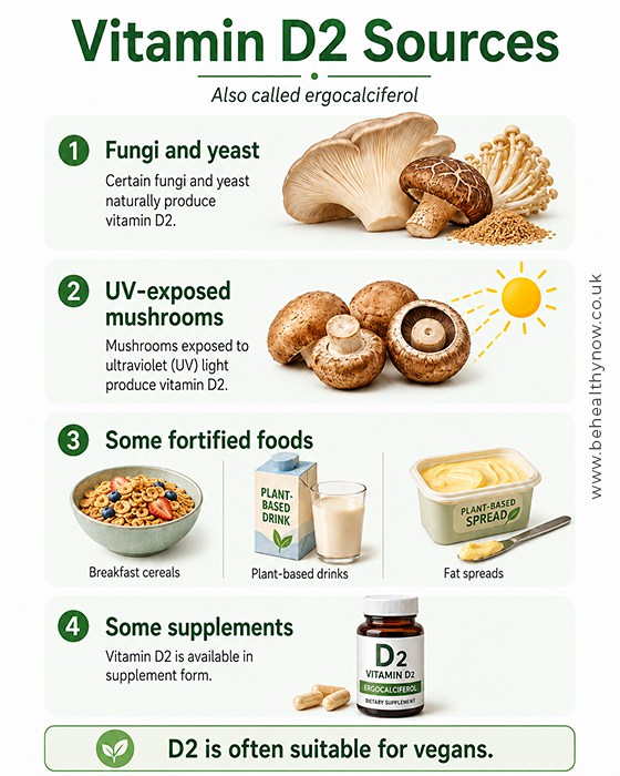 vitamin d2 sources